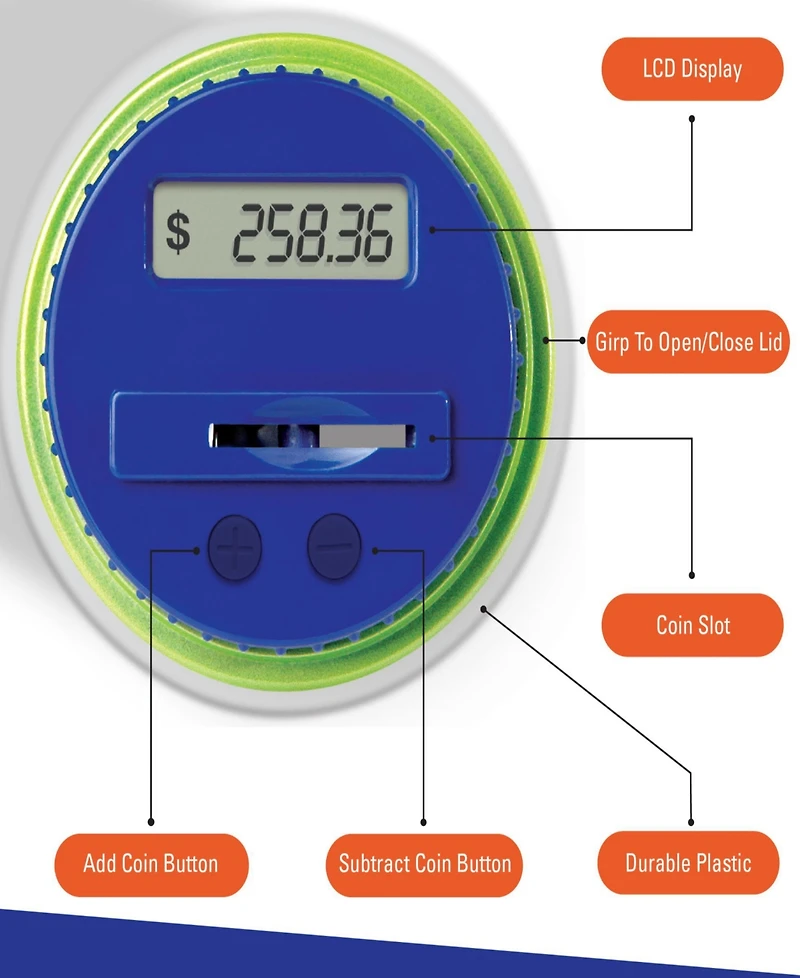Discovery Kids Coin Counting Jar