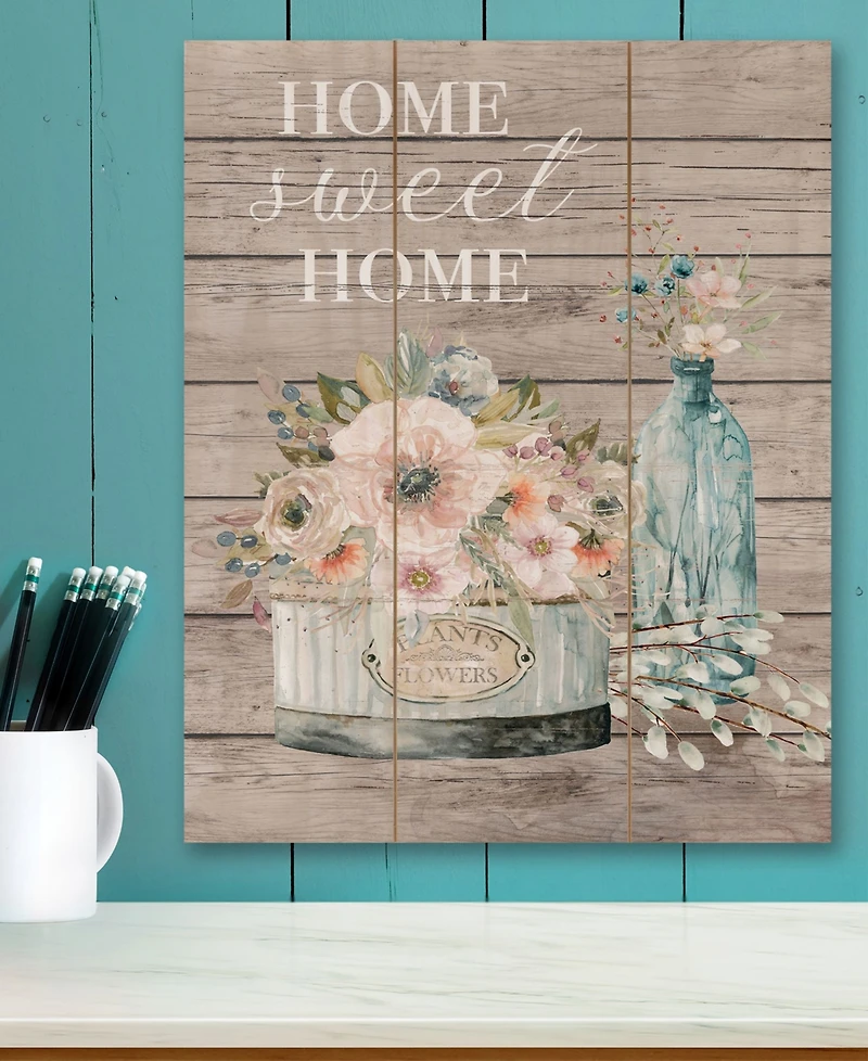 Courtside Market Home Sweet Home 10.5x14 Board Art