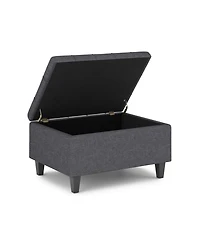 Harrison Small Coffee Table Storage Ottoman