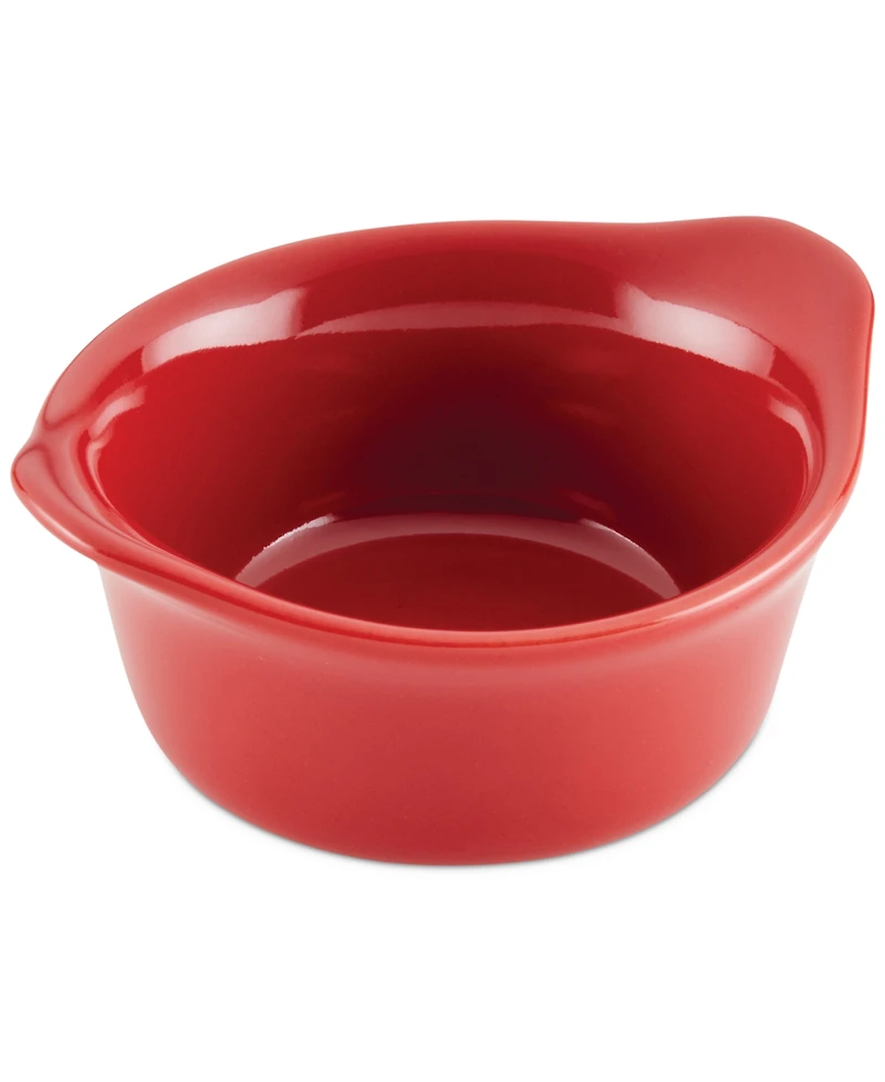Rachael Ray Ceramics Round Ramekin Dipper Cups, Set of 4