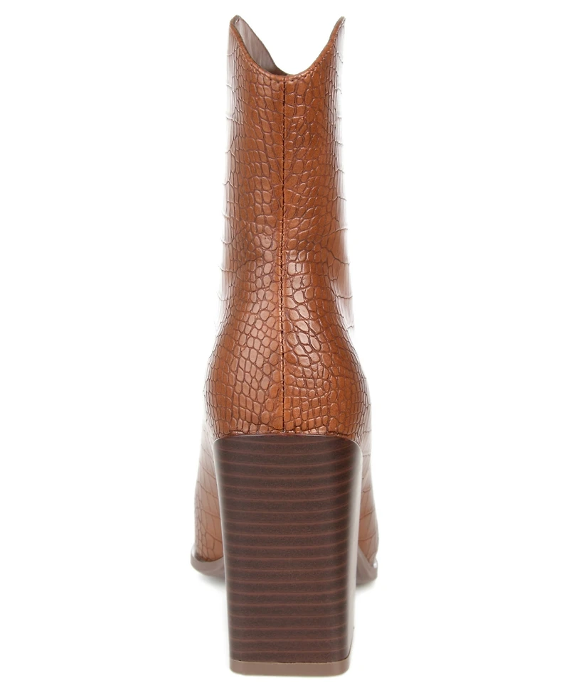Journee Collection Women's Brekinn Western Booties