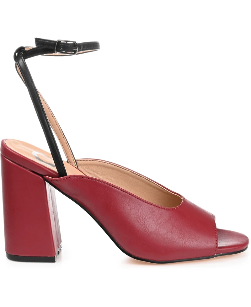 Journee Collection Women's Calypso Block Heels