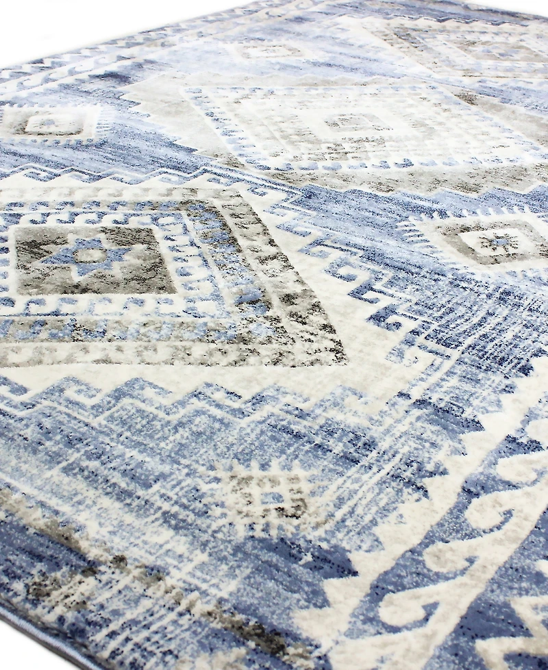 Closeout! Bashian Mesa Mes- Mist 5' x 7'6" Area Rug