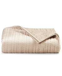 Hotel Collection Variegated Stripe Velvet Coverlet Set, Full/Queen, Exclusively at Macy's