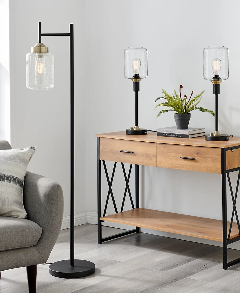 Luken Lamp Set, 3 Piece
