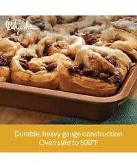 Ayesha Curry Bakeware Nonstick Cookie Pan, Loaf Pan, and Cake Pan Set, 7-Piece