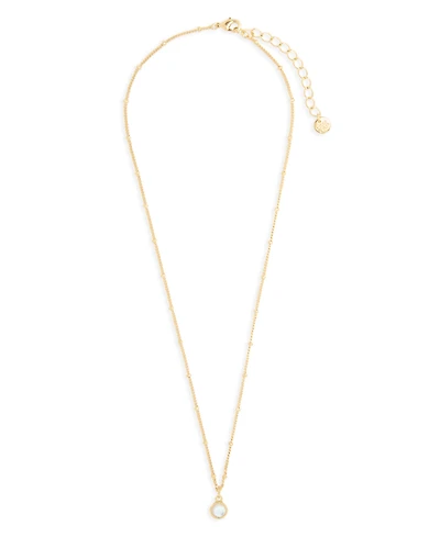 Lane 14K Gold Plated Pendant Necklace