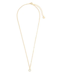 Lane 14K Gold Plated Pendant Necklace