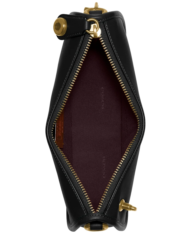 Coach Swinger Leather Zip-Top Shoulder Bag