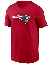 Men's Big and Tall Red New England Patriots Primary Logo T-shirt