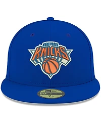 New Era Men's New York Knicks Official Team Color 59FIFTY Fitted Cap