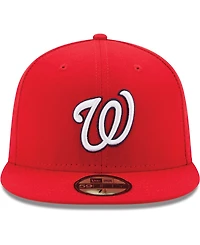 New Era Men's Washington Nationals Game Authentic Collection On-Field 59FIFTY Fitted Cap