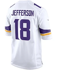 Men's Nike Justin Jefferson White Minnesota Vikings Game Player Jersey