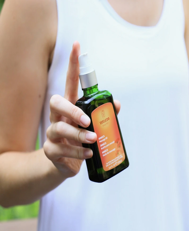 Weleda Arnica Muscle Massage Body Oil, 3.4 oz