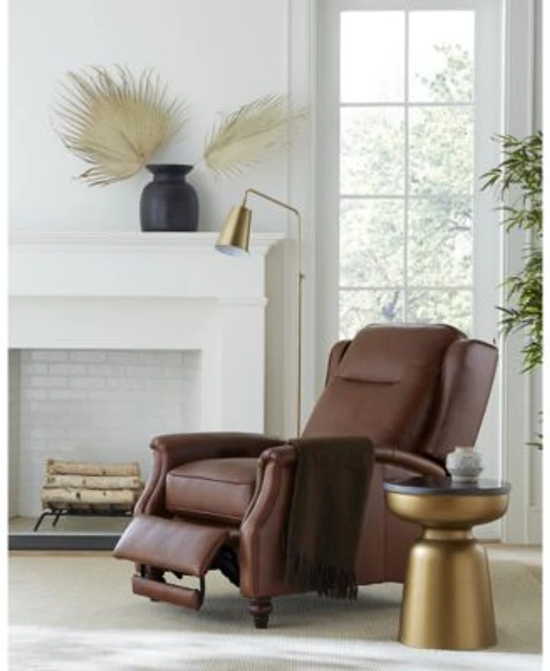 Closeout Haizen Leather Chair Collection Created For Macys