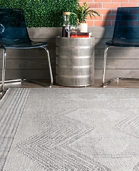 nuLoom Cabana GBCB01B 8' x 10' Outdoor Area Rug