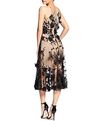 Dress the Population Audrey Floral Applique Lace