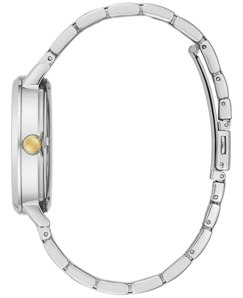 Caravelle Designed by Bulova Men's Automatic Two-Tone Stainless Steel Bracelet Watch 39.5mm