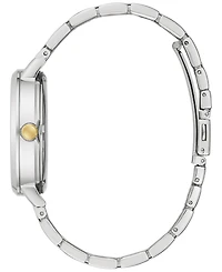 Caravelle Designed by Bulova Men's Automatic Two-Tone Stainless Steel Bracelet Watch 39.5mm