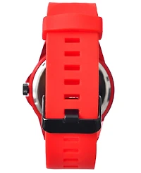 Spgbk Watches Unisex Foxfire Red Silicone Band Watch 44mm