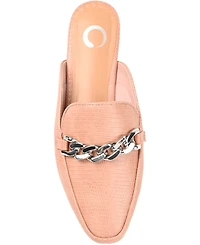 Journee Collection Women's Hazina Chain Mules