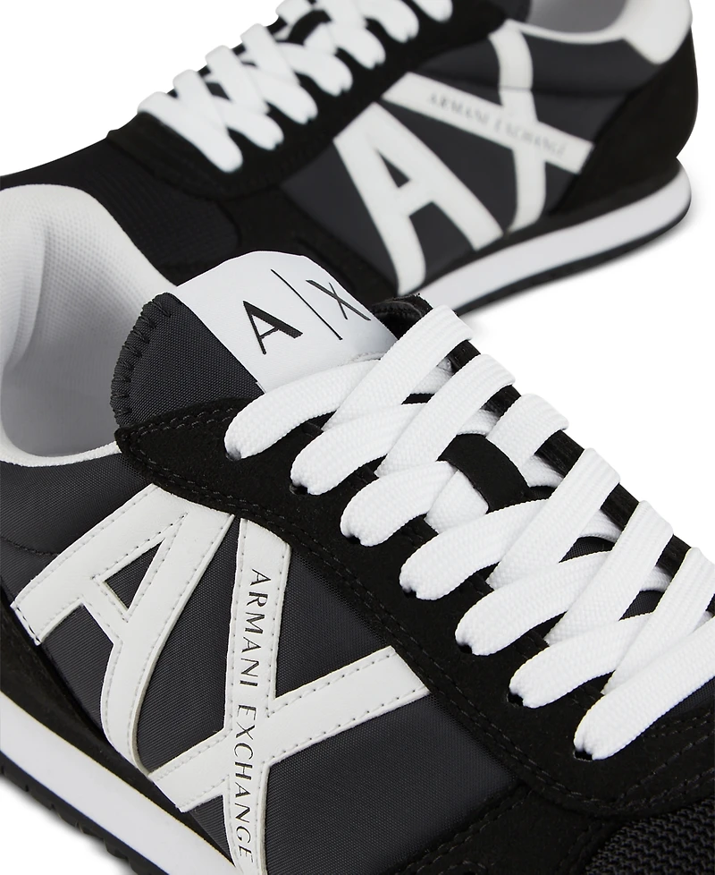 A|X Armani Exchange Men's Rio Logo Sneakers