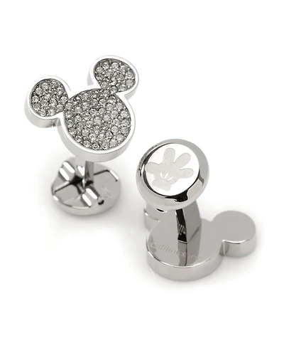 Disney Men's Pave Crystal Cufflinks