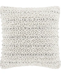White Sand Haven Decorative Pillow, 18" x 18"
