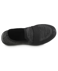 Isotoner Men's Zenz Knit Indoor and Outdoor Slip-On Slipper