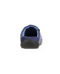 Isotoner Men's Herringbone Logan Hoodback Slipper