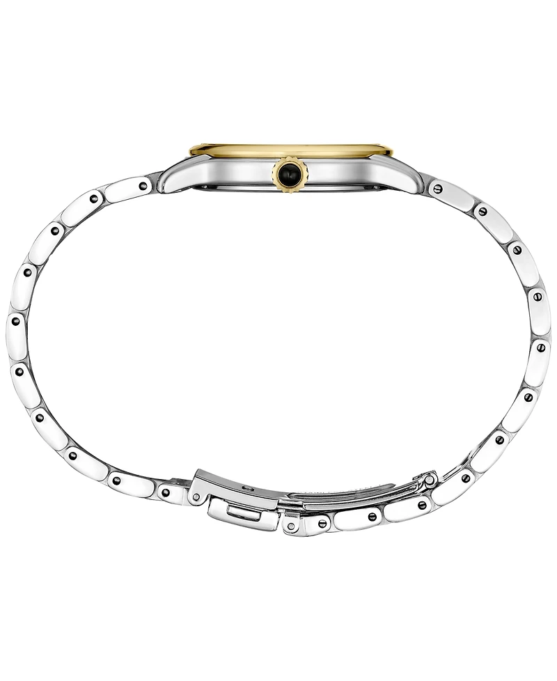 Seiko Women's Diamond (1/10 ct. t.w.) Two Tone Bracelet Watch 29.5mm