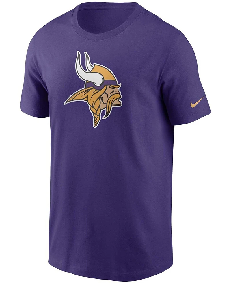 Men's Purple Minnesota Vikings Primary Logo T-shirt