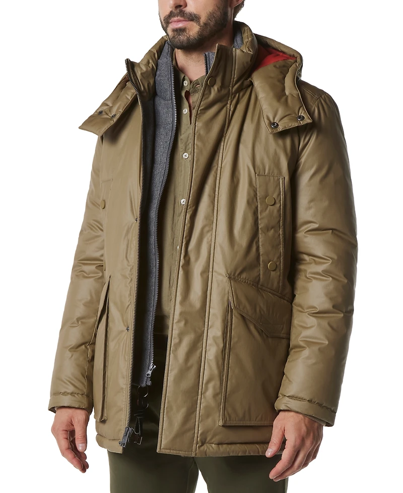 Marc New York Men's Oxley Tumbled Resin Parka Jacket