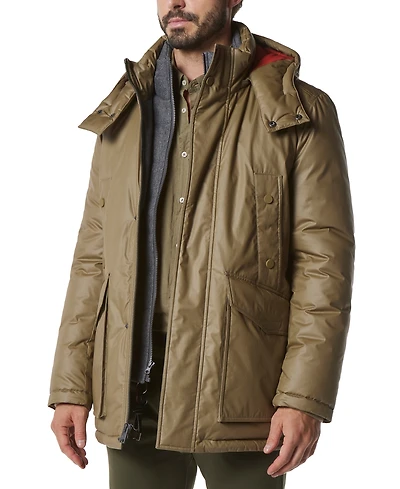 Marc New York Men's Oxley Tumbled Resin Parka Jacket