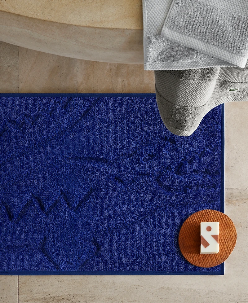 Lacoste Home Heritage Anti-Microbial Bath Rug, 20" x 32"