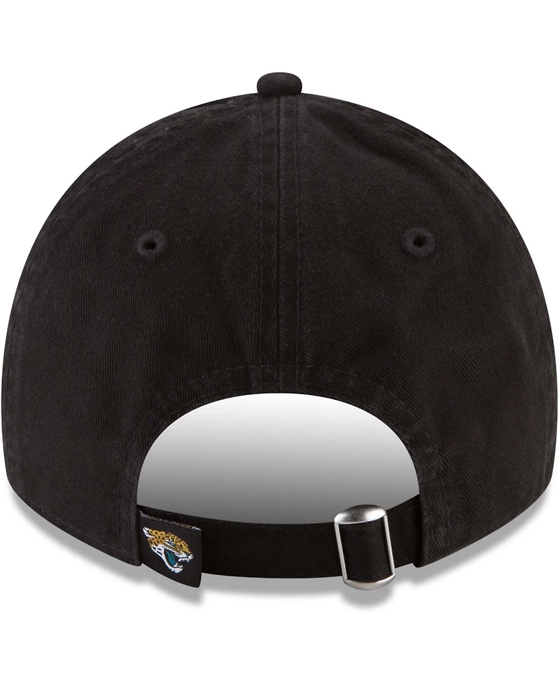 Women's Black Jacksonville Jaguars Core Classic Primary 9TWENTY Adjustable Hat