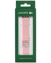 Lacoste Petit Pique Pink Silicone Strap for Apple Watch 38mm/40mm