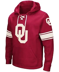 Colosseum Men's Oklahoma Sooners 2.0 Lace-Up Pullover Hoodie