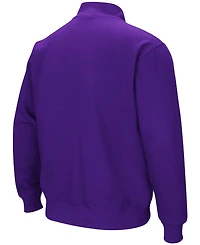Men's Purple James Madison Dukes Tortugas Logo Quarter-Zip Jacket