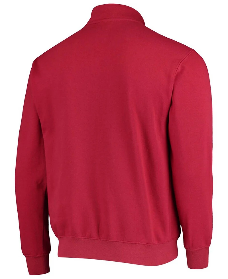 Colosseum Men's Stanford Cardinal Tortugas Logo Quarter-Zip Jacket