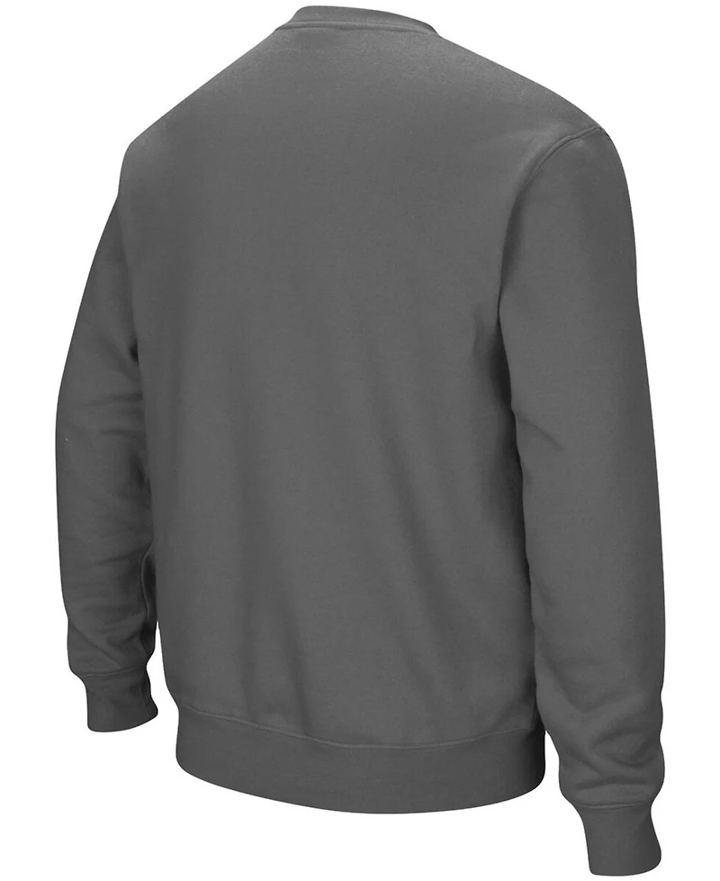 Colosseum Men's Colorado State Rams Arch & Logo Tackle Twill Pullover Sweatshirt