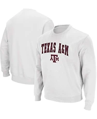 Colosseum Men's Texas A M Aggies Arch Logo Crew Neck Sweatshirt