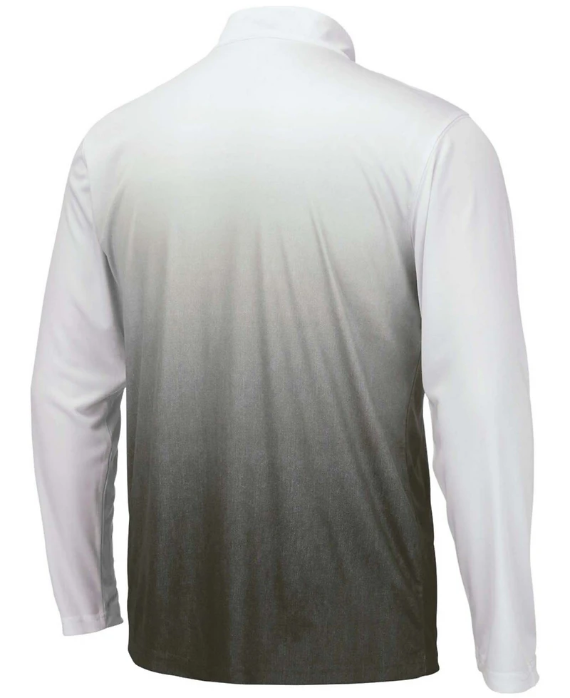 Men's Gray Oklahoma State Cowboys Magic Team Logo Quarter-Zip Jacket