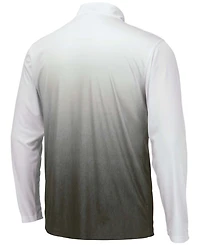 Men's Gray Oklahoma State Cowboys Magic Team Logo Quarter-Zip Jacket