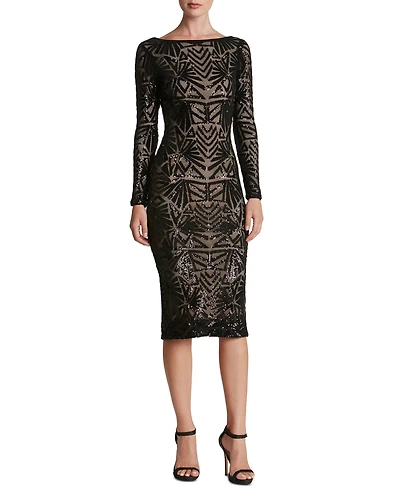 Dress the Population Emery Sequin