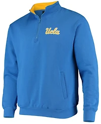 Men's Blue Ucla Bruins Tortugas Logo Quarter-Zip Jacket