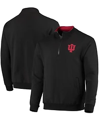 Men's Colosseum Indiana Hoosiers Tortugas Logo Quarter-Zip Jacket