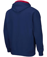 Men's Navy Arizona Wildcats Arch Logo 3.0 Full-Zip Hoodie