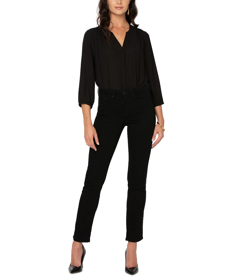 Nydj Sheri Tummy-Control Slim-Leg Jeans