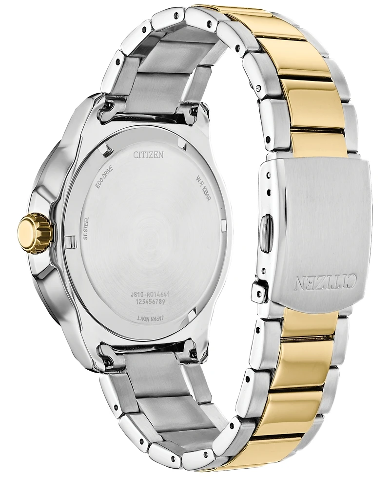 Citizen Men's Sport Two-Tone Stainless Steel Bracelet Watch 45mm
